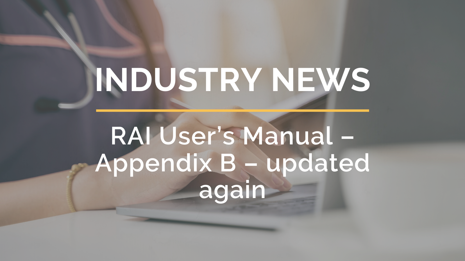 RAI User’s Manual Appendix B updated again Simple, a Netsmart