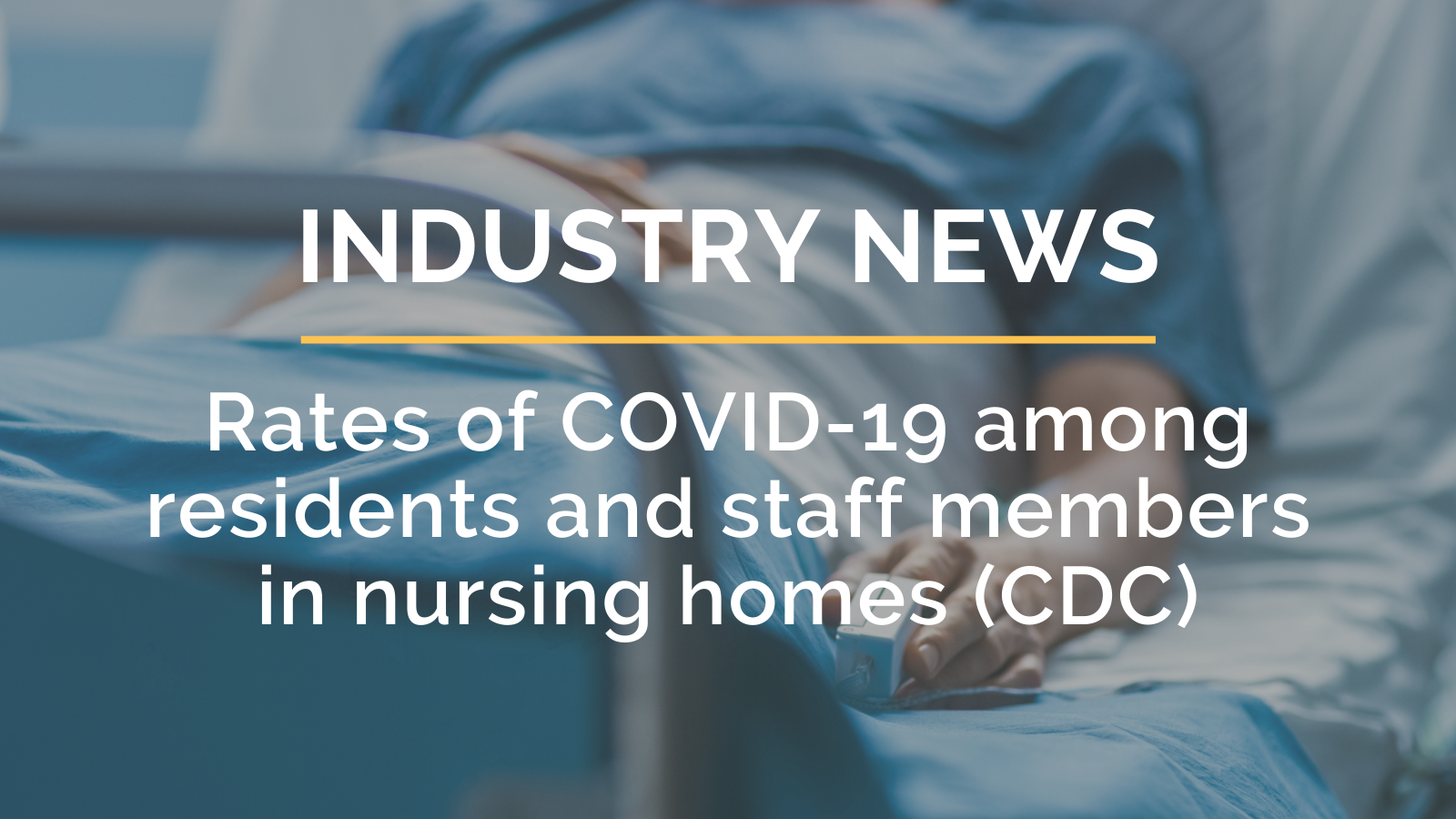 Rates of COVID19 among residents and staff members in nursing homes